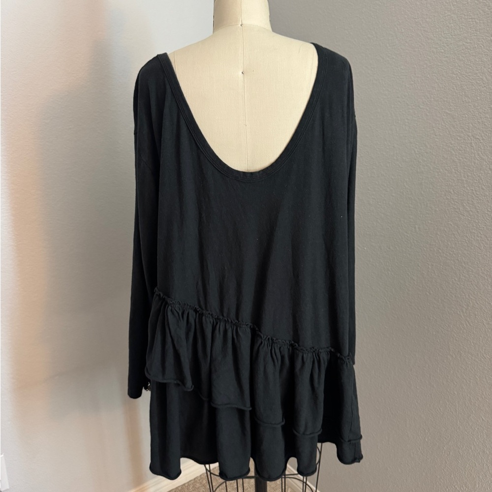 Free People Ruffle top - Picture 3 of 5